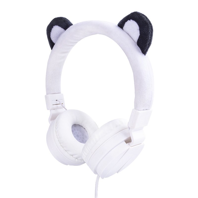 Foldable Cartoon Over-Ear Wired Headphones for Kids - Image 2