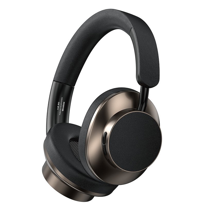 Deep Bass Over-Ear Leather Bluetooth Headphones - Image 2