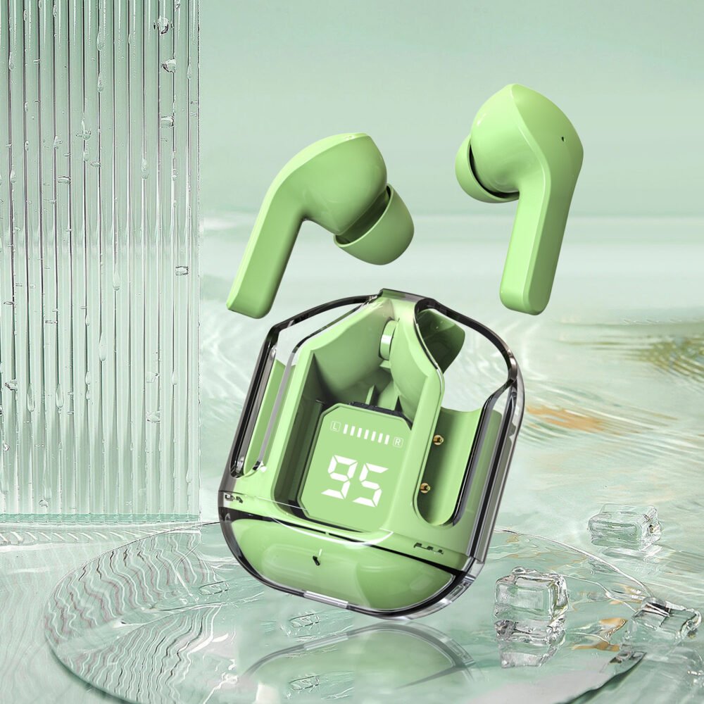 Transparent Case In-Ear Bluetooth Earphones - Image 3