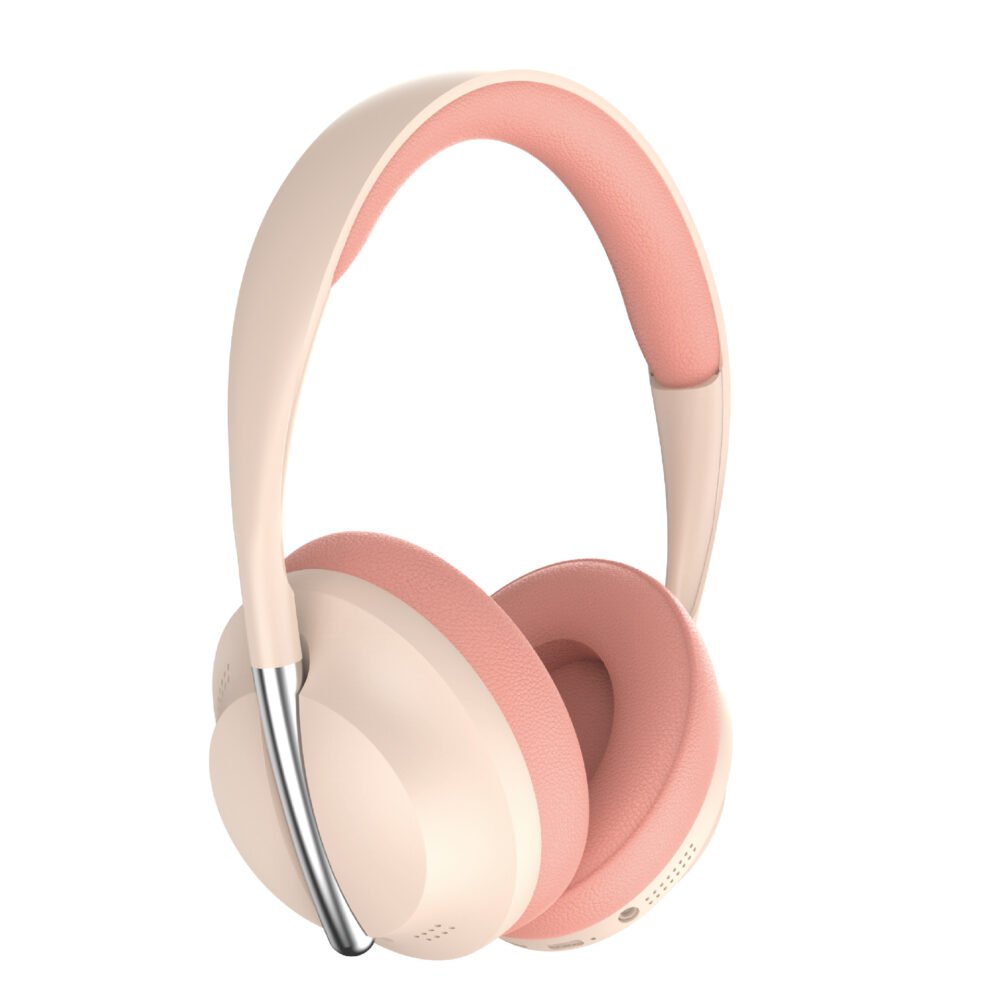 Soft-Touch Wireless Over-Ear Headphones